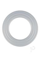 Rock Solid Tri-pack Silicone Gasket Cock Ring - White