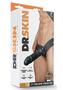 Dr. Skin Silver Collection Hollow Strap-on With Dildo 7in - Black
