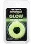Rock Solid The Mega Ring Glow In The Dark Silicone Cock Ring - Green