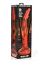 Creature Cocks King Cobra Long Silicone Dildo Xlarge 18in - Red/black