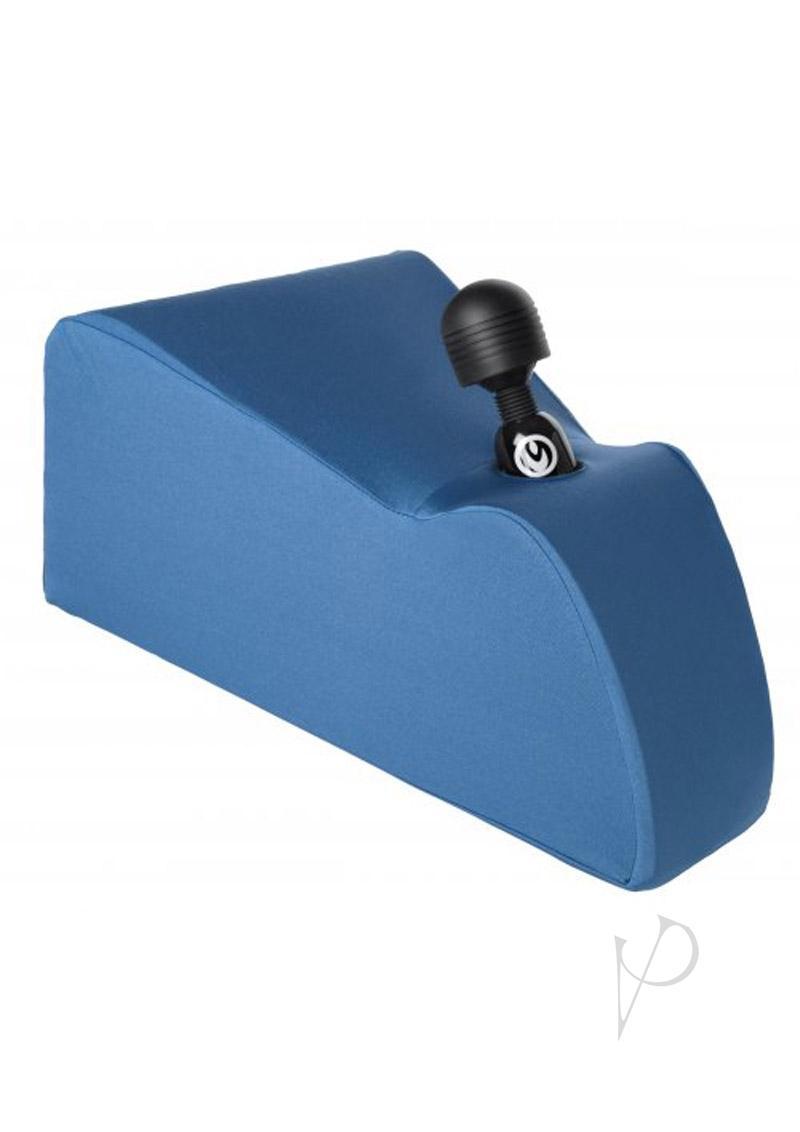 Wand Essentials Deluxe Ecsta-seat Wand Massager Positioning Cushion - Blue